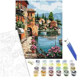 malowanie-po-numerach-pod-sloncem-positano-malowanka-widok-40x50cm-brushme