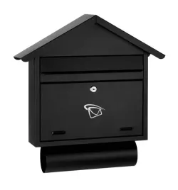 skrzynka-pocztowa-na-listy-gazetnik-domek-500x370x110mm-czarna