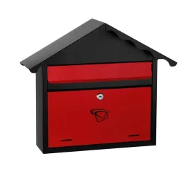 skrzynka-pocztowa-na-listy-domek-410x370x110mm-czarno-czerwona