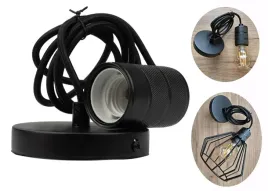 lampa-sufitowa-wiszaca-zwis-baza-loft-metal-na-zarowke-led-e27-lub-na-klosz