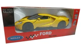 ford-gt-2017-metalowy-kolekcjonerski-model-samochodu-welly-1-34-naped-zolty