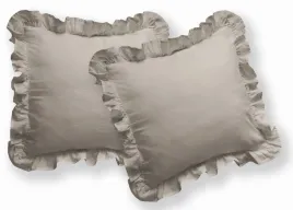poszewka-bawelniana-40x40-pure-z-falbanka-bezowa-taupe-2szt