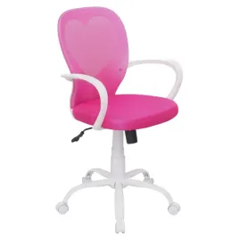 fotel-krzeslo-obrotowe-rozowe-dla-dziewczynki-do-biurka-do-nauki-z-sercem