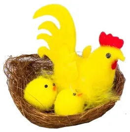 kogut-wielkanocny-z-dmowa-kurczaczkami-w-gniazdku-6-cm-wielkanoc-kurczaczek