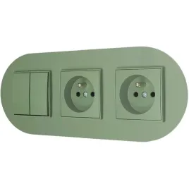 wlacznik-podwojny-i-dwa-gniazda-pojedyncze-z-ramka-okragla-mini-szalwiowy