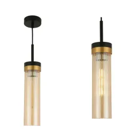 lampa-wiszaca-malika-1xe27-czarny-szklany-miodowy-klosz-pl0140-1-yaskr