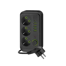 przedluzacz-czarny-3-gniazda-z-uziemieniem-i-wylacznikiem-przewod-3m-5xusb