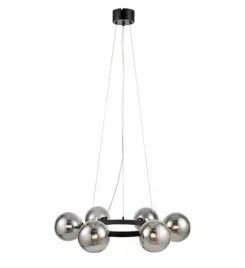 lampa-wiszaca-circle-6l-czarny-dymiony-markslojd