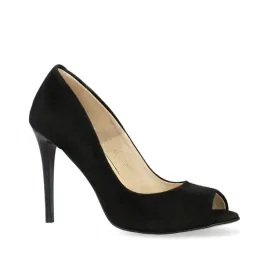 arturo-vicci-czolenka-peep-toe-czarne-zamszowe
