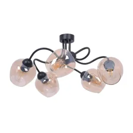 lampa-sufitowa-diuna-czarna-szklane-bursztynowe-klosze-e27-do-sypialni-kaja
