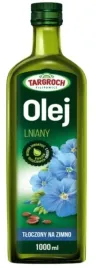 targroch-olej-lniany-1000ml-naturalny-olej-zimnotloczony-zdrowa-zywnosc
