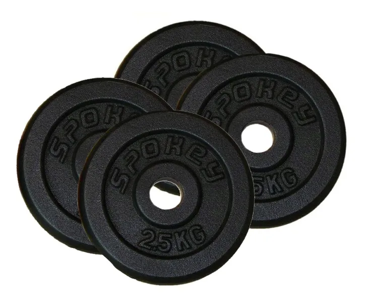Zestaw Obciążenie Żeliwne Spokey Sinis 4 x 2,5KG
