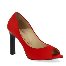 arturo-vicci-czolenka-czerwone-zamszowe-peep-toe