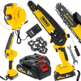 pilarka-lancuchowa-akumulatorowa-20v-rino-galeziowka-mini-pila-2x2ah-200-mm