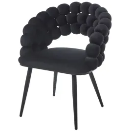 czarne-krzeslo-tapicerowane-do-salonu-jadalni-glamour-bubble-welurowe