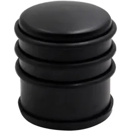 odbojnik-drzwiowy-czarny-stal-nierdzewna-304-montaz-podlogowy-75mm