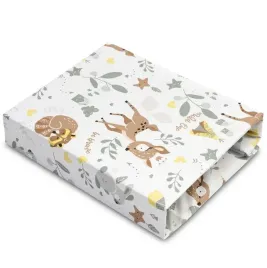 sensillo-przescieradlo-bawelniane-do-lozeczka-60x120-z-gumka-lesna-przygoda