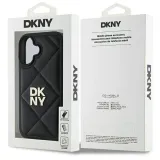 etui-dkny-quilted-stack-logo-na-iphone-16-czarne-stan-nowy