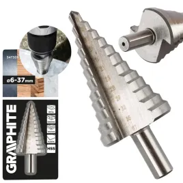 graphite-wiertlo-stopniowe-6-37-mm-wiertla-stozkowe-choinkowe-hss-54t305