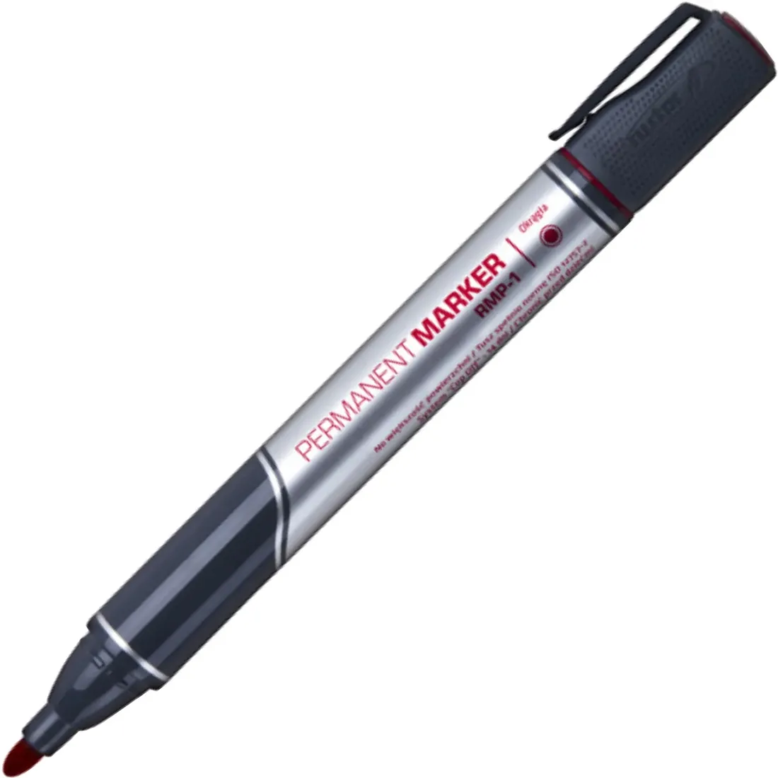 rystor-marker-permanentny-rmp1-czerwony-okragly-stan-nowy