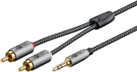 kabel-audio-jack-2x-rca-goobay-plus-textil-2m