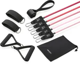 gumy-oporowe-do-cwiczen-zestaw-5szt-ekspander-gumowy-z-uchwytem-gymtek