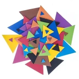 naklejki-z-pianki-dekoracyjne-ozdobne-figury-geometrycznie-trojkaty-100-szt