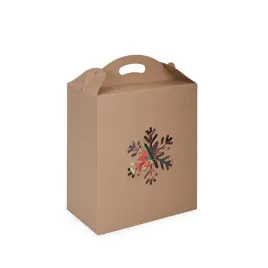 pudelko-swiateczne-na-prezent-300x180x350mm-eko-braz-z-oknem-sniezynka