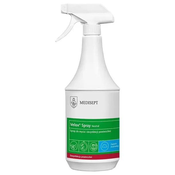 Velox Spray Neutral 1000ml dezynfekcja powierzchni