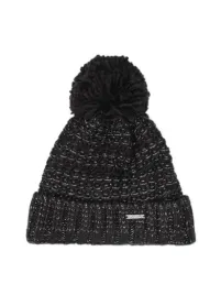 skechers-czapka-damska-z-pomponem-slk1066-blk-czarna-szara-melange