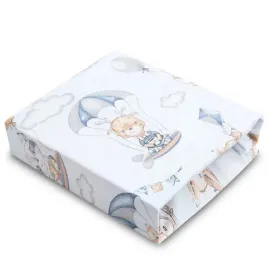 sensillo-przescieradlo-bawelniane-do-lozeczka-lot-w-chmurach-60x120