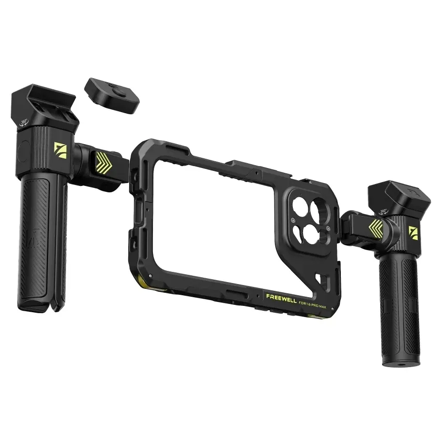 klatka-operatorska-do-iphone-16-pro-max-freewell-genius-rig-pilot-bluetooth