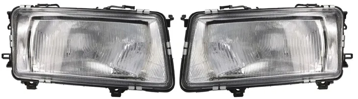 REFLEKTOR LAMPA PRZÓD AUDI 80 B3 1986-1991 H4 DEPO LEWY + PRAWY KPL