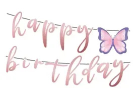 baner-girlanda-na-urodziny-happy-birthday-rozowy-napis-motyl-motylek
