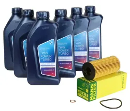 mann-filtr-oleju-6l-olej-oem-bmw-5w30-f20-f21-3-f30-5-f10-f11-18d-20d