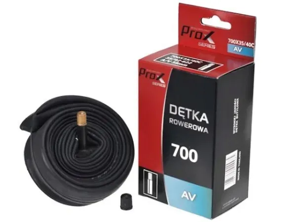 DĘTKA rowerowa PROX 700 x 35-42C (35/42-622) AV samochodowa 35mm CROSS BOX