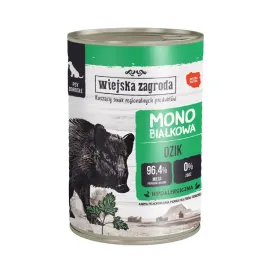wiejska-zagroda-pies-karma-mono-bialkowa-dzik-400g