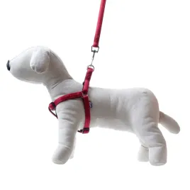 smycz-szelki-soft-style-happet-czerwone-xl2-5cm