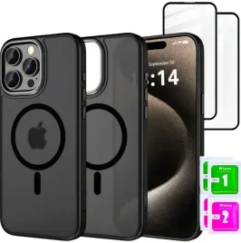 etui-do-iphone-16-pro-max-2x-szklo-5d-9h-do-magsafe-matowe-wzmacniane-360