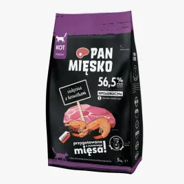 pan-miesko-cielecina-krewetki-sucha-karma-kot-5kg
