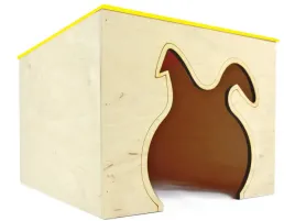 drewniany-domek-dla-gryzoni-zolty-29x345x24-cm