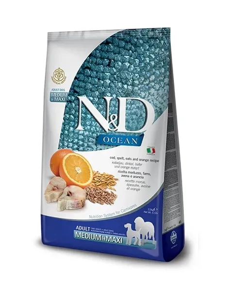 nandd-ocean-cod-oats-orange-adult-medium-maxi-marka-farmina