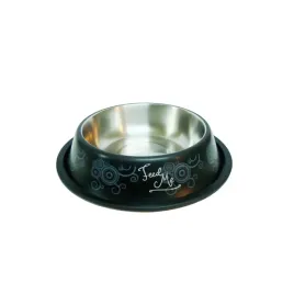 miska-happet-m106-z-wzorem-czarna-12cm-0-2l