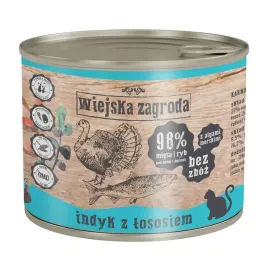 wiejska-zagroda-mokra-karma-dla-kota-indyk-z-lososiem-200g