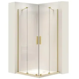 kabina-prysznicowa-rozsuwana-zlota-szczotkowana-rea-montana-double-80x100