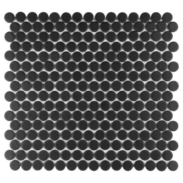 plytka-ozdobna-mozaika-ceramiczna-dekoracyjna-czarna-black-dots-penny