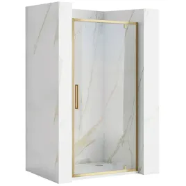 drzwi-prysznicowe-do-wneki-uchylne-rapid-swing-gold-zloto-szczotkowane-90