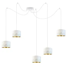 lampa-wiszaca-sufitowa-biala-zlota-pajak-zyrandol-led-e27-abazur-regulowana