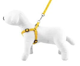 kpl-smycz-szelki-nt-happet-sz53-zolty-2cm