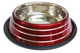 miska-happet-mm54-w-paski-czerwona-25cm-235l